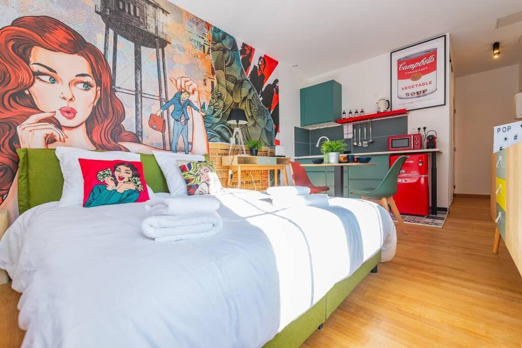 Le Pop Art - Topbnb Dijon Bagian luar foto