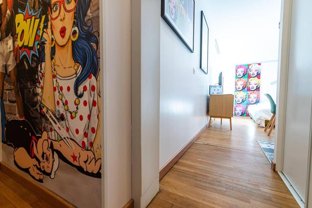 Le Pop Art - Topbnb Dijon Bagian luar foto
