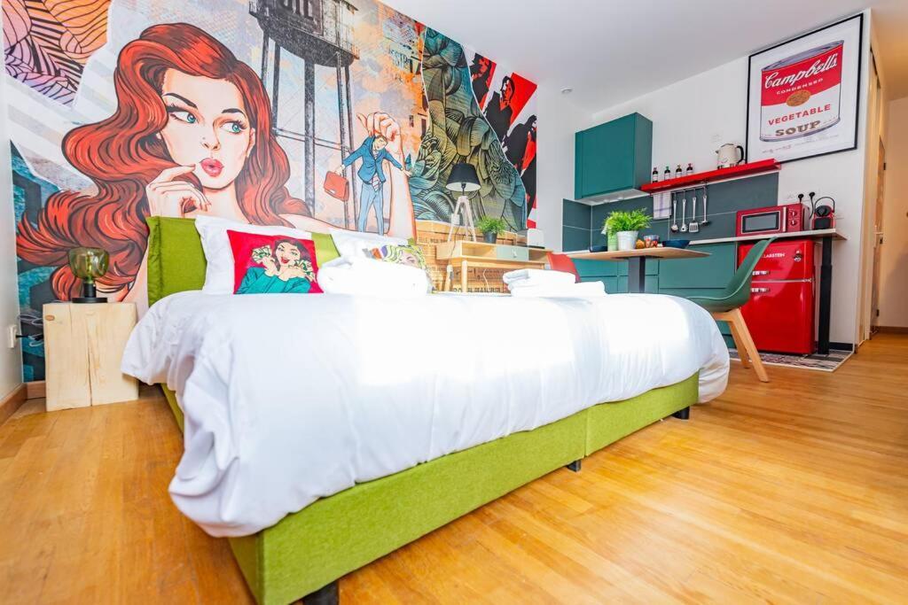 Le Pop Art - Topbnb Dijon Bagian luar foto