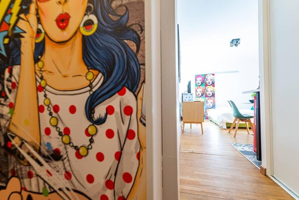 Le Pop Art - Topbnb Dijon Bagian luar foto